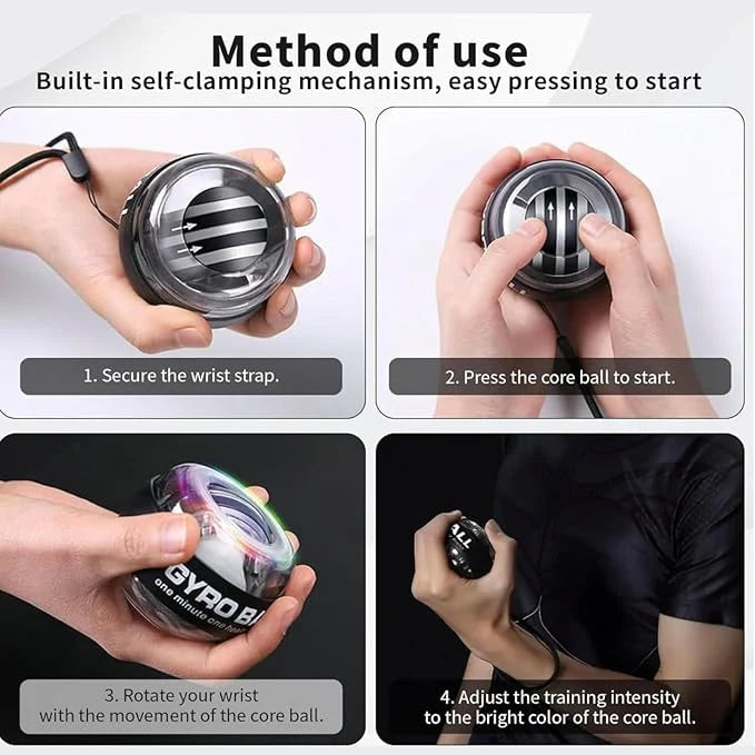 Advanced Gyro Wrist Strengthener Ball
